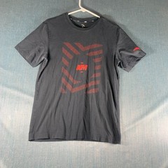 Anta Men’s Ktm T-Shirt Size S Black Short Sleeves Red Graphic Cotton Blend