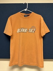 Blink 182 Shirt Original Size S/M See Pics Front+Back Logo Dude Ranch EnemaOfThe