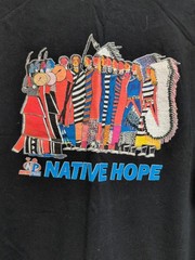 Indian Native Hope Mens T Shirt Size X L. Black Short Sleeve