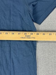 Kuhl Shirt Men Small Cotton Blue Hiking Trek Mountain New