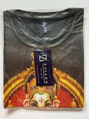 Lord Ganesh Shri Ganesha Hindu Chakra Men Women Unisex T-shirt M/L polyester