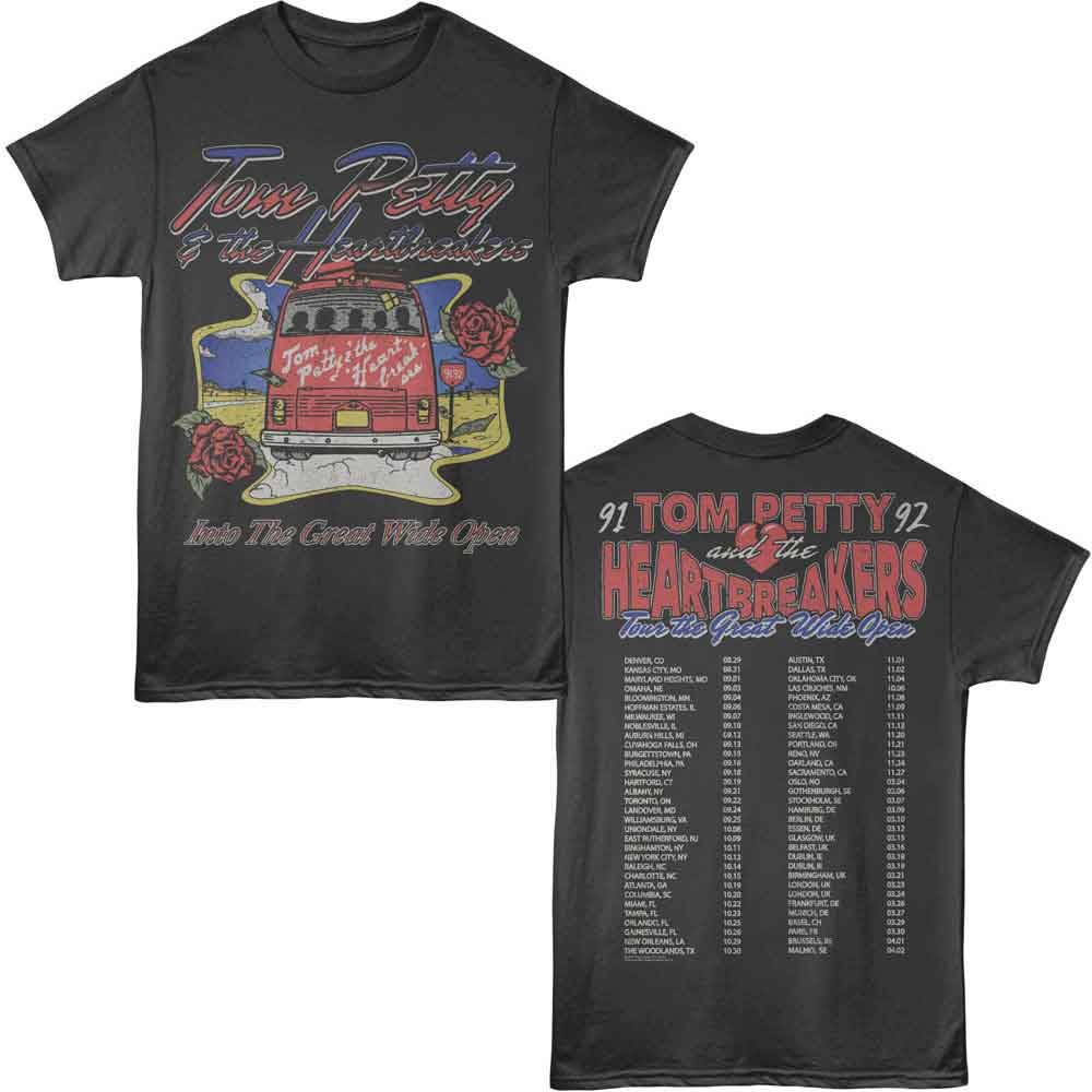 Tom Petty Great Wide Open Tour F B T-Shirt