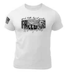 Freedom Charlie Kirk Memorial Shirt 100% Cotton