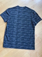 INC Men’s Space Dyed Crewneck Tee Size: Med, Lg Color: Deep Black