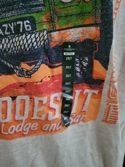 New Men’s 2XLT G.H. Bass & Co. The Eazy Does It Wilderness Lodge and Bar T-Shirt