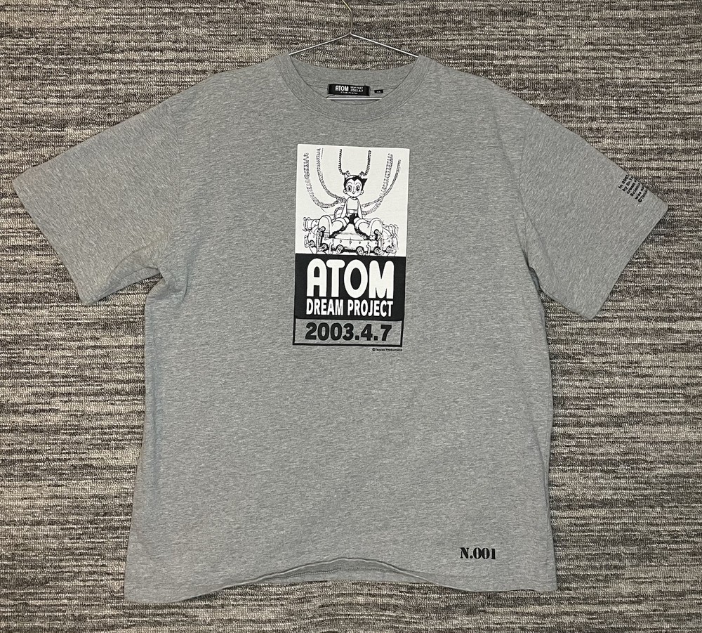 vintage T-shirt “Atom Dream Project” featuring Astro Boy Men’s Size 4L