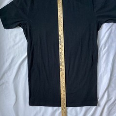 Tommy John Cotton Basics Men’s Short Sleeve Black Cotton Blend Tee Shirt Size XL
