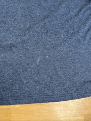 Dairy Queen Gray Employee Shirt Size XL Too Many Blizzard Treats Not Enough Time