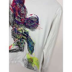 Jordan Brand Jumpman Basketball Long Sleeve Graphic Shirt White Multi Sz Medium