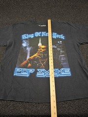 Pop Smoke King Of New York T-Shirt XL Black Hip Hop Music NYC Band Tee