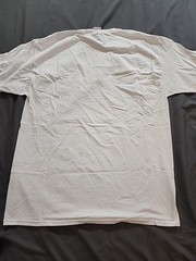 Rare Table Talk Band Shirt Fruit Loom White American Flag Logo Merch T Shirt XL