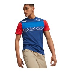 PUMA x BMW MMS SDS MOTORSPORT SHIRT SIZE 2XL $55 RETAIL 621868 04 BLUE NWT DS