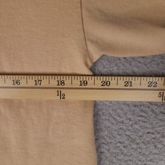 United States Marines T-Shirt Mens Medium Brown Tan Dept. Of The Navy Freedom