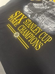 OVO X NHL Boston Bruins Six Time Stanley Cup Champions Black XL T-Shirt Hockey