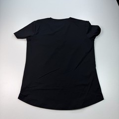 CUTS Henley Shirt Mens Large Black Lightweight Stretch Weight Training Casual