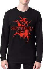SEPULTURA Heavy Metal Men’s Black Long Sleeve