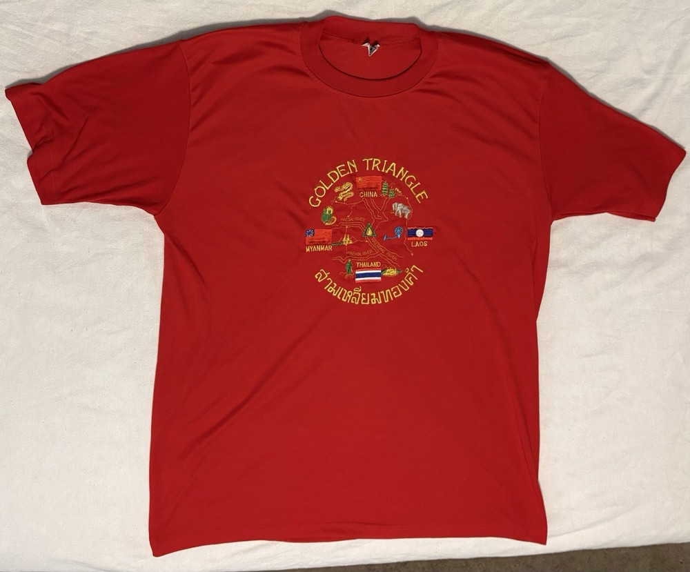 Golden Triangle Vintage Rare T Shirt – Streetwear – XXL