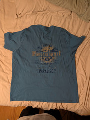 Margaritaville 3XL Teal Blue T-Shirt – Made in Paradise Graphic Tee