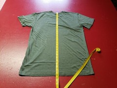 Delta Platinum T-Shirt Rocket Center Huntsville, AL. Saturn 5 Gray