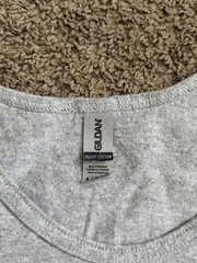 Vintage Topcok Route 66 Gildan Heavy Cotton Gray Funny Graphic Men’s Tank Top M