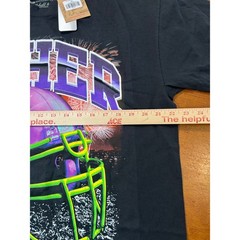 New Mitchell & Ness Usher Event Night Mens L T Shirt Black Super Bowl LVIII