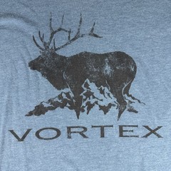 Vortex Optics Elk Mountain Short Sleeve T-Shirts Men’s Extra Large Blue