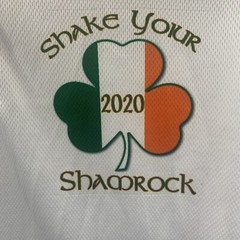 Sweat Vac Performance Wear Irish Shake Your Shamrock Running Tee Shirt Size L