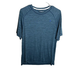 Reel Legends T-Shirt Men’s Medium Blue Reel-Tec Short Sleeve Atheltic Active