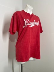 Leinenkugels Beer Classic Retro Logo Men’s Vintage Red Modern T-Shirt Size Large