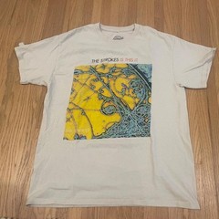 The Strokes “Is This It” Band T-Shirt Graphic Print Short Sleeve Tee