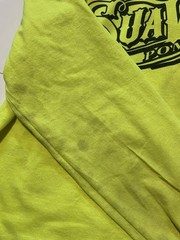 Lot Of 2 Suavecito Pomade Hair Styling Graphic L/S Orange Neon T-Shirts Sz. M