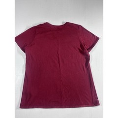 Nike Dri-Fit Graphic T-Shirt XL Maroon Burgundy Mens Short Sleeve Athletic Tee