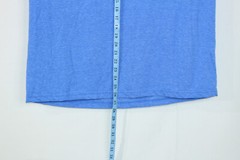 Gildan T-Shirt high quality Tee Mens Short Sleeve Soft Style Ringspun Blue Sz XL