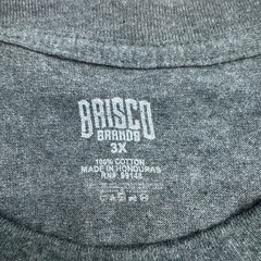 Brisco Brand Solid Graphic Buckeye State Print Short Sleeve Shirt Mens Size 3X