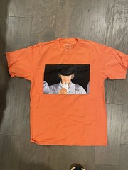 Dumbgood A Clockwork Orange Orange Graphic Logo T-Shirt Mens L Crew Neck