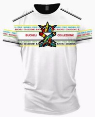 Men’s Bucheli Cotton T Shirt,Italian Style,Slim Fit,Stretch L XL….A4.A