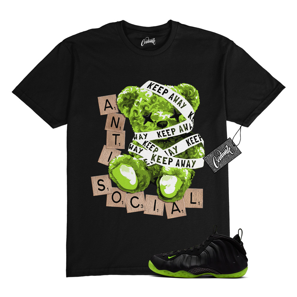 Foamposite Volt Black Air One T Shirt Match ANTI
