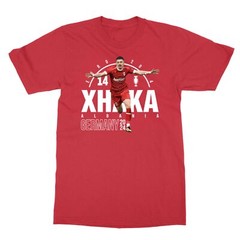 Albania Europe 2024 Tribute – Xhaka Inspired for Fans Unisex T-Shirt