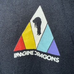 Imagine Dragons Evolve Tour 2018 T-Shirt Men’s Small S Black graphic crew tee