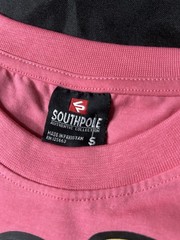 Southpole Authentic Collection Pink Logo Graphic Crew Neck Tee Men’s S