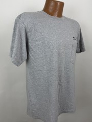 Salt Life Shirt Mens Medium Heather Gray Pocket Tee Deep Sea Fishing Outdoor Dad