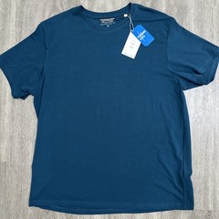NEW Porter & Ash Men’s XL Deep Teal Crew Neck T-Shirt Comfort Fit NWT