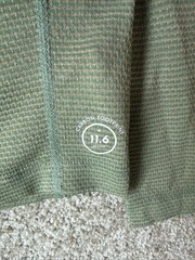 Allbirds Natural Run Long Sleeve Shirt Mens Size Large Green Merino Wool Blend