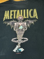 Metallica King Nothing T-Shirt XL Pushead Skull Faded Charcoal Boxy Band Tee
