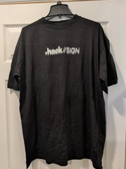 .hack SIGN XL T-shirt 2000-2004 era from Collectible DVD Box set. Never worn