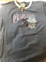 Batman Authentic Collectors Item Mens Penguin T-Shirt NWT