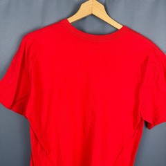 Nike Ole Miss Rebels T-Shirt Mens Medium Red Go Rebels Foil Graphic Tee
