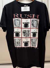 RUSH shirts LOT # 2 of 12 Shirts L and XL