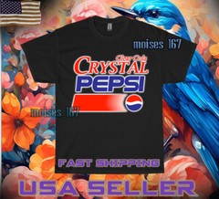 HOT SHIRT PREMIUM CRYSTAL PEPSI COLA LOGO UNISEX T-SHIRT FUNNY SIZE S – 5XL
