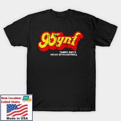 Reprint Vintage Home Of Rock n Roll Tampa Bay’s 95 Ynf Radio T-Shirt